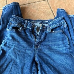 American Eagle Outfitters Men’s Dark Blue Slim Straight Jeans